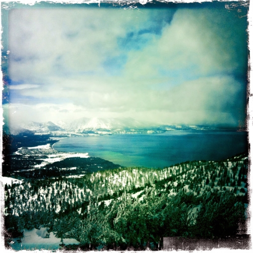 lake tahoe heavenly landscape hipsta iphone